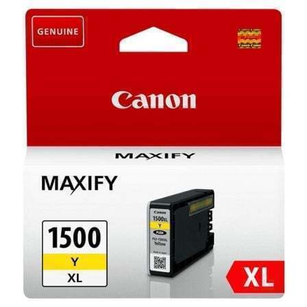 Cartucho de Tinta Original Canon PGI-1500XL Alta Capacidad/ Amarillo