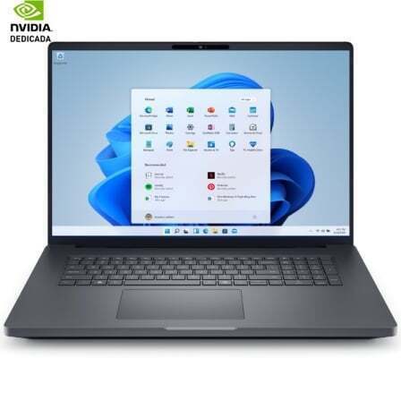 Portátil Workstation Dell Pro Max 18 Plus MB18250 Intel Core Ultra 7-265HX/ 32GB/ 1TB SSD/ RTX Pro 2000 Blackwell/ 18"/ Win11 Pro