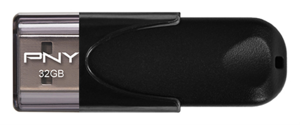 PNY Attaché 4 2.0 32GB unidad flash USB USB tipo A Negro