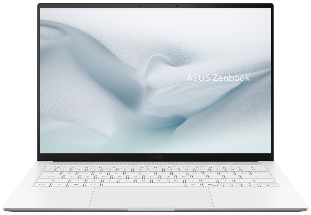 ASUS Zenbook S14 OLED UX5406AA-SU337W Copilot+ PC Copilot+ PC - Portátil 14" WQXGA+ 120Hz (Core Ultra 9 386H, 16GB RAM, 512GB SSD, Graphics, Win 11 Home) Blanco Escandinavo - Tec. QWERTY Esp