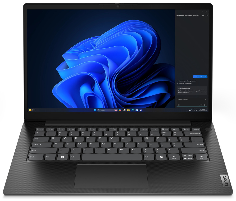 Lenovo V14 G5 IRL Intel Core 5 210H Portátil 35,6 cm (14") Full HD 8 GB DDR5-SDRAM 512 GB SSD Wi-Fi 6 (802.11ax) Español Negro