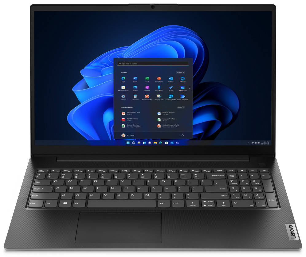 Lenovo V15 G4 AMN AMD Ryzen™ 3 7320U Portátil 39,6 cm (15.6") Full HD 8 GB LPDDR5-SDRAM 512 GB SSD Wi-Fi 6 (802.11ax) Windows 11 Home Español Negro