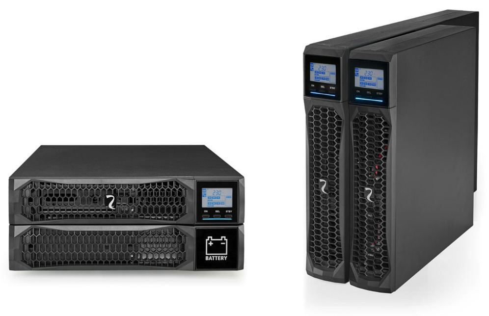 Riello Sentinel Dual2 3000 sistema de alimentación ininterrumpida (UPS) Doble conversión (en línea) 3 kVA 3000 W 9 salidas AC