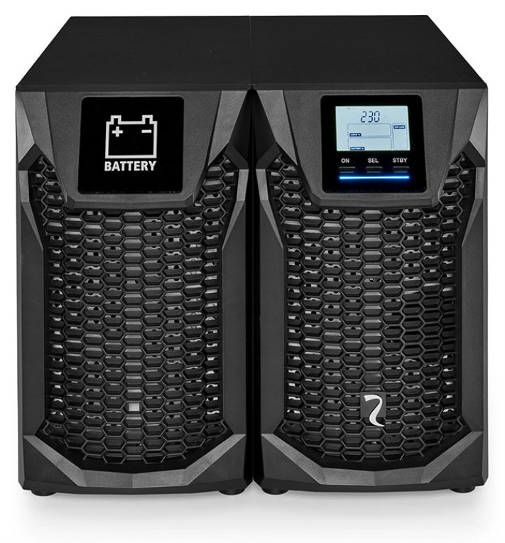 Riello Sentinel Pro2 700 sistema de alimentación ininterrumpida (UPS) Doble conversión (en línea) 0,7 kVA 700 W 4 salidas AC