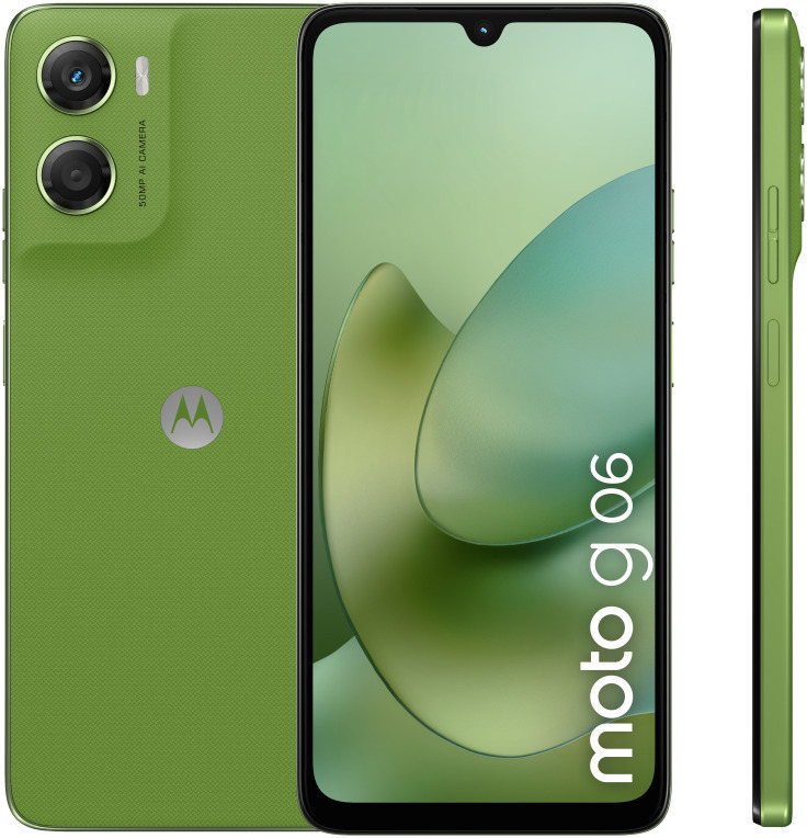 Motorola moto g06 17,5 cm (6.88") SIM doble Android 15 4G USB Tipo C 8 GB 256 GB 5200 mAh Verde