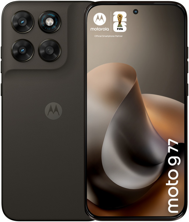 Motorola moto g77 17,3 cm (6.8") Ranura híbrida Dual SIM Android 16.0 5G USB Tipo C 8 GB 512 GB 5200 mAh Negro
