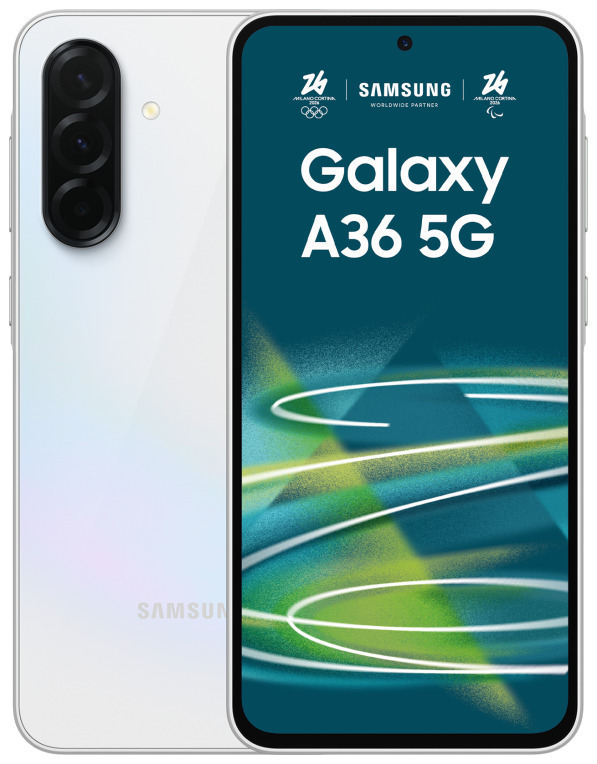 Samsung Galaxy A36 5G 17 cm (6.7") SIM doble Android 15 USB Tipo C 6 GB 128 GB 5000 mAh Blanco
