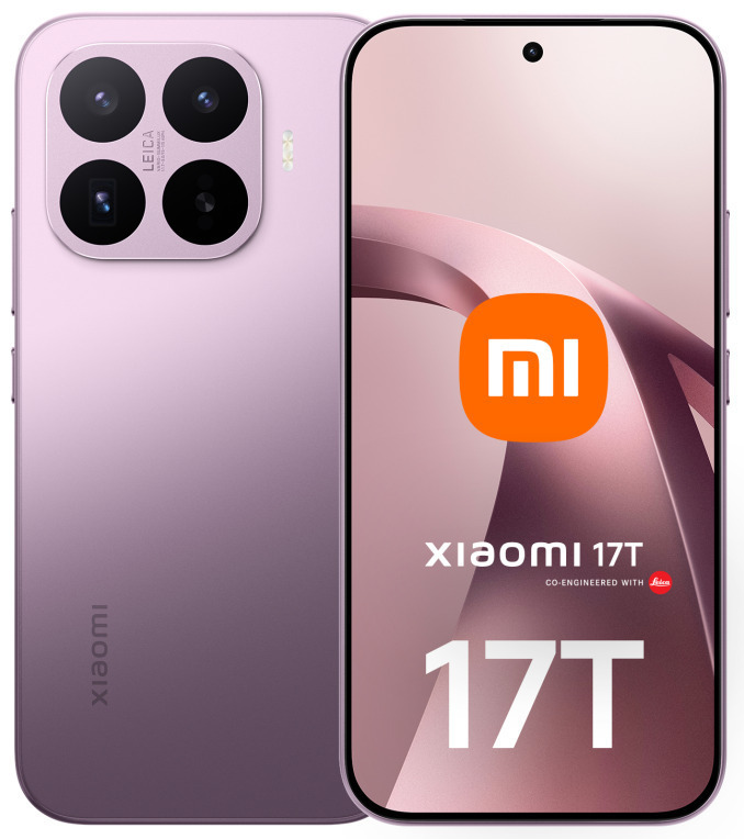 Xiaomi 17T 16,7 cm (6.59") SIM doble 5G USB Tipo C 12 GB 256 GB 6500 mAh Violeta